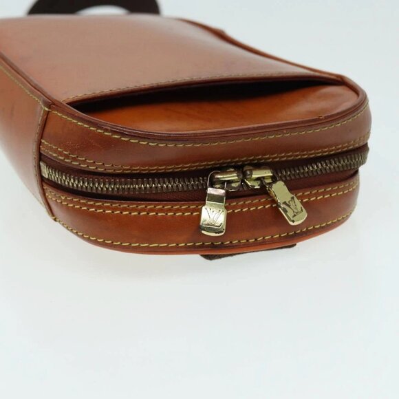 LOUIS VUITTON Nomad Pochette Gange Shoulder Bag Beige LV Auth - Picture 9 of 16